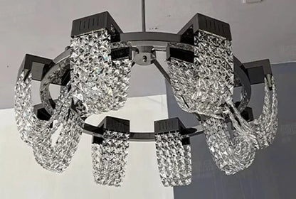 2025 New Home DecorationPendant Lights Luxury Crystal Living Room Chandelier Bedroom Pendant Lamp Ceiling Light  Indoor Lighting