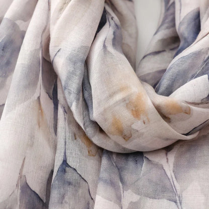 Spain Fashion Petal Floral Tassel Viscose Shawl Scarf Lady High Quality Print Soft Pashmina Stole Bufandas Muslim Hijab 180*90Cm
