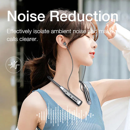 EARDECO 100 Hours Endurance Wireless Headphones Bass In-ear Bluetooth Headphone Earphone Music Sport Earbuds with Mic Stereo