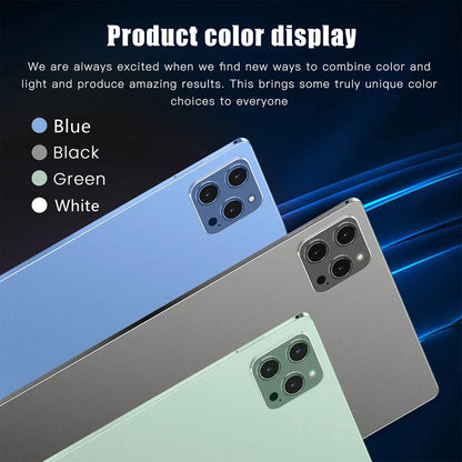New 10.1 Inch Tablets Global Version Android 13 Octa Core 8GB RAM 512GB ROM 4G LTE Double SIM 5G WiFi HD Tablet Pc 8000mAh