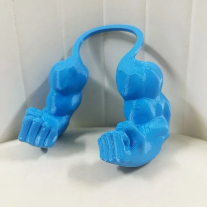 Funny Cat Muscle Arm 3D Printed Invincible Hulk Arm Pet Interactive Neck Hanging Toy Cosplay Costume Props Dog Accessories