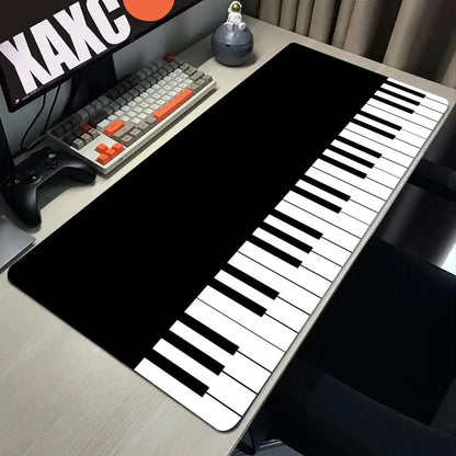 Trend Vintage Music Notes Piano Gaming Mouse Pad PC Laptop Gamer Mousepad Anime Antislip Mat Keyboard Desk Mat For Overwatch