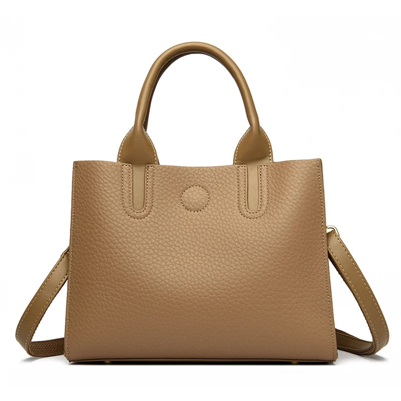 Luxury Female Trend Vintage Tote Bag High Quality Leather Crossbody Shoulder Bag Women Brand Designer Large capacity Handbag