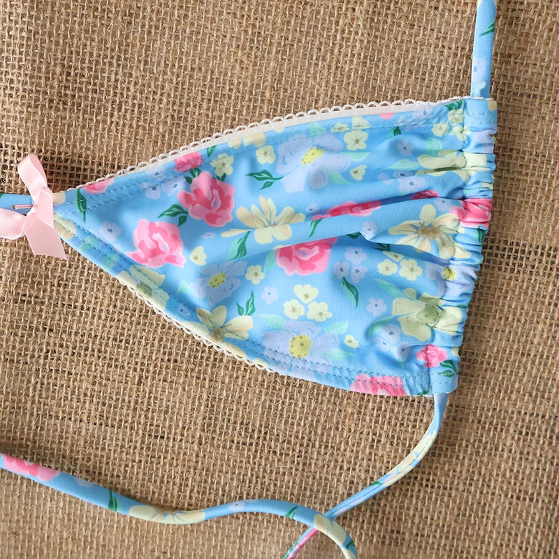 Micro Bikini Push Up Women Swimsuits 2025 Sexy Female Swimwear Brazilian Bikini Set Thong Biquini Swim Suits Print Beachwear