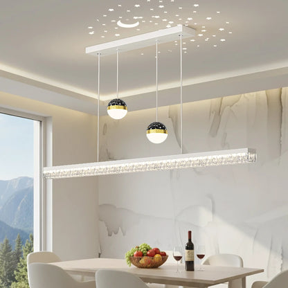 New Model Living Room Starlight Ceiling Lamp - Round Design Luxurious And High-End Modern And Minimalist Style Whirlwind Effect