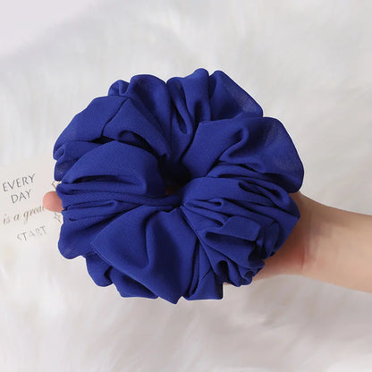 High Quality Extra Large Premium Oversize Malaysia Chiffon Big Size Muslim Hijab Scrunchies