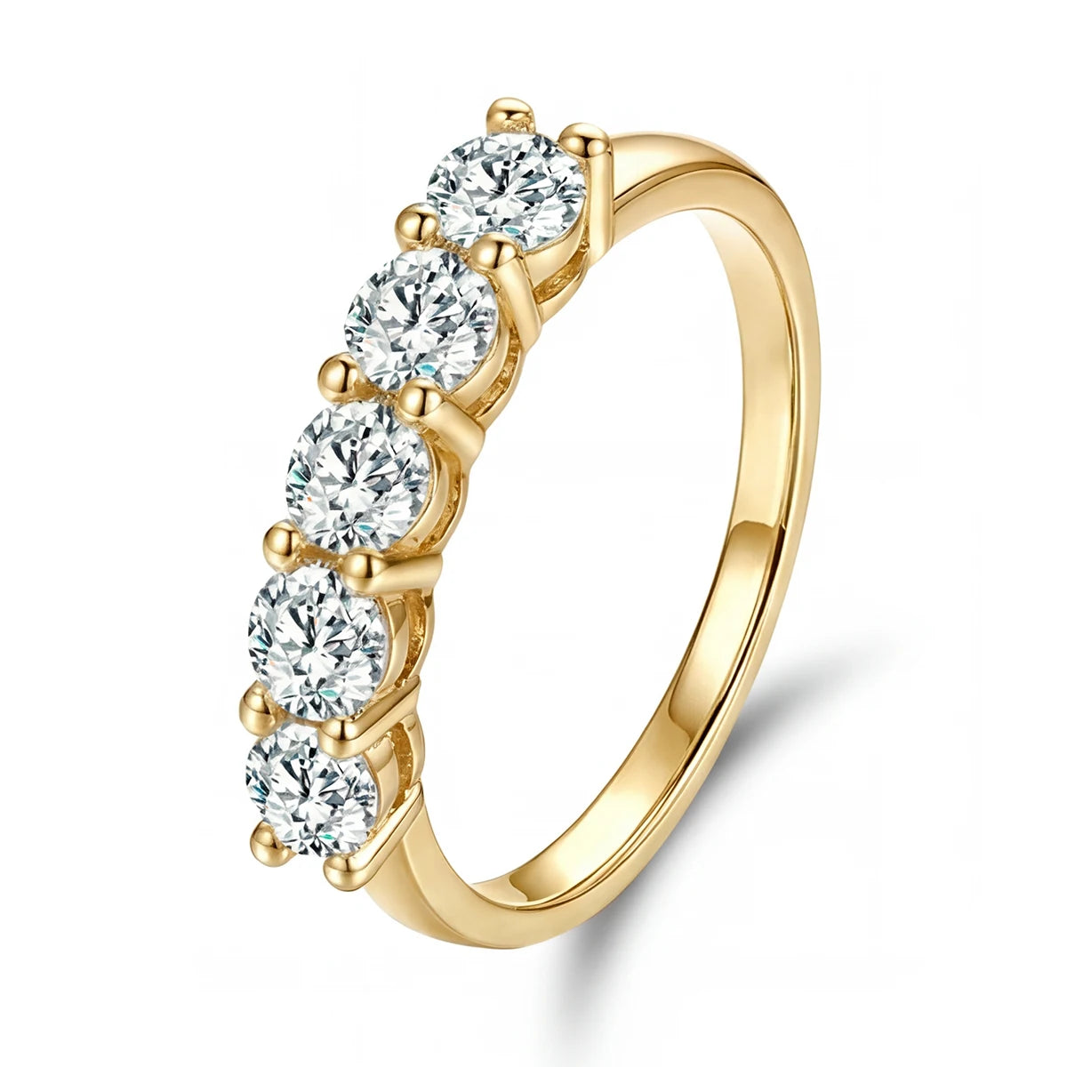925 Sterling Silver Fashion Gorgeous Shiny Round Zircon Ring For Women Engagement Wedding Party Luxury High Quality Fine Jewelry