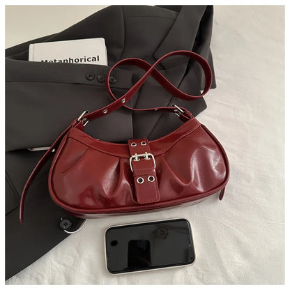 England Style Bags For Women Luxury Designer Handbags And Purses New In Polyester Vintage Rivet Small Underarm Shoulder Bag