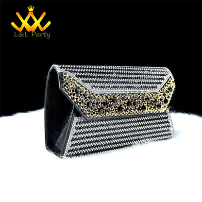 2024 Special New Arrivals Italian Women Shoes and Bag to Match in Green Color with Platform Shinning Crystal Sandal for Wedding