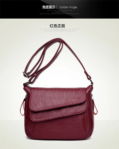 Luxury Designer Handbag High Quality Soft Leather Purses And Handbags Casual Shoulder Messenger Bags for Women 2024 New Sac