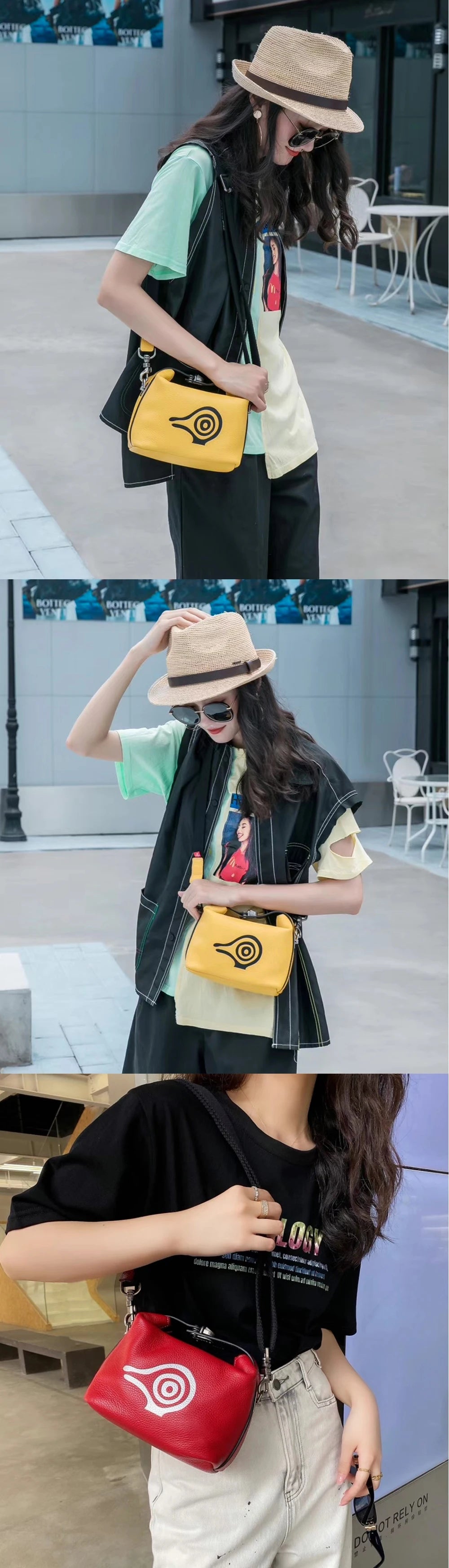 Orabird Small Luxury Crossbody Bags for Women Soft Cow Leather Fashion Ladies Bag with Short Handle Casual Handbags
