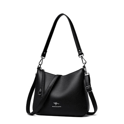 Luxury Leather Large Capacity Handbags Women Bags Designer Tote Bag Shoulder Crossbody Sac Ladies Shopping Messenger Bags