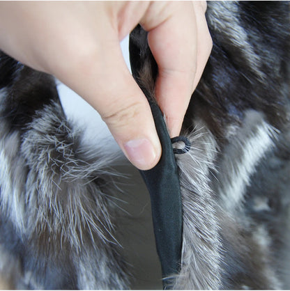 2024 Fox Fur Gilet Real Fur Short Women Natural Winter Feminino Genuine Fur Vest Female Real Short Fur Vest Colete De Inverno