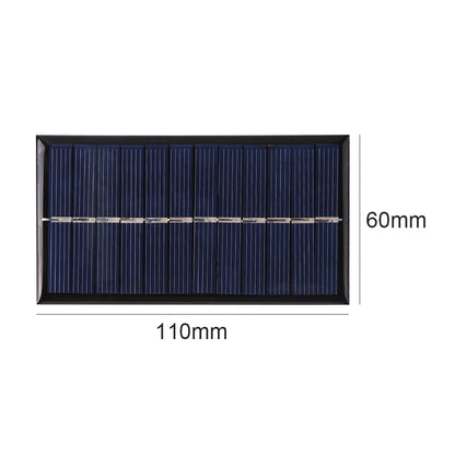 10W 5V Portable Solar Panel USB Battery Charger Solar Charging Panel Waterproof Phone Power Bank for Camping Backpacking Hiking