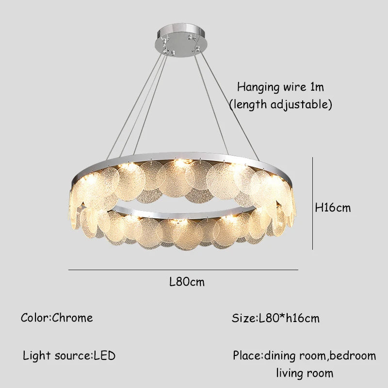 Modern Luxury Lustre Crystal Chandelier Living Room Ceiling Lights Dining Room LED Chandeliers Villa Gold Crystal Pendant Lamp
