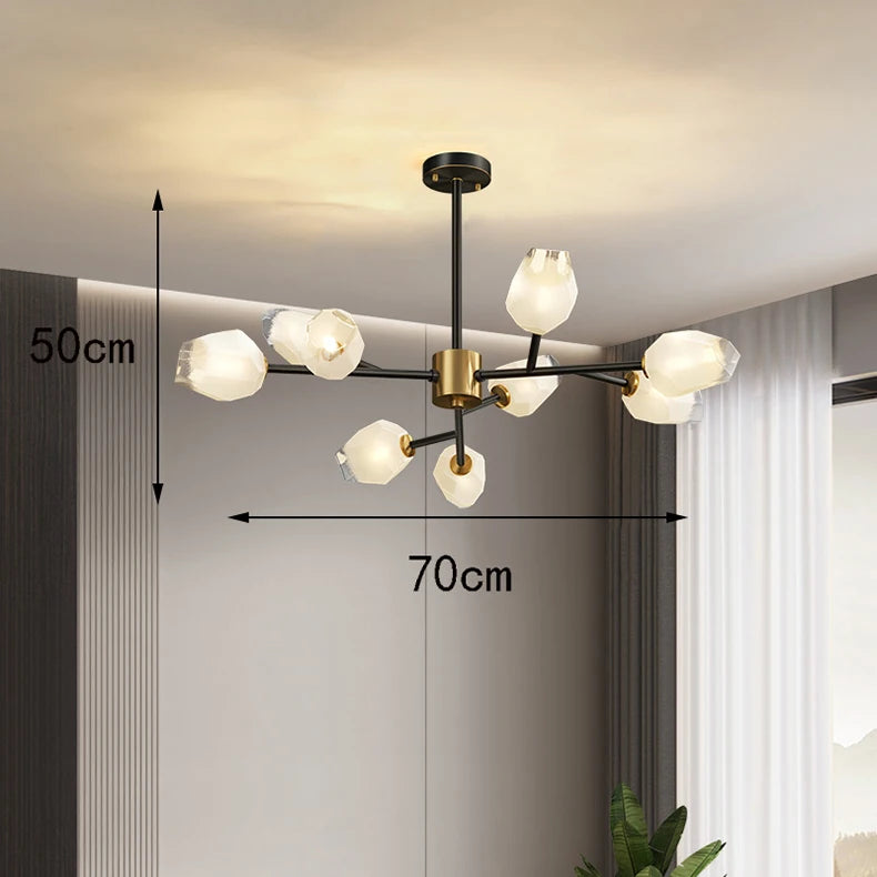 Nordic Home Decor Dining Room Pendant Lamp Lights Indoor Lighting Ceiling Lamp Hanging Light Chandelier Lamps for Living Room