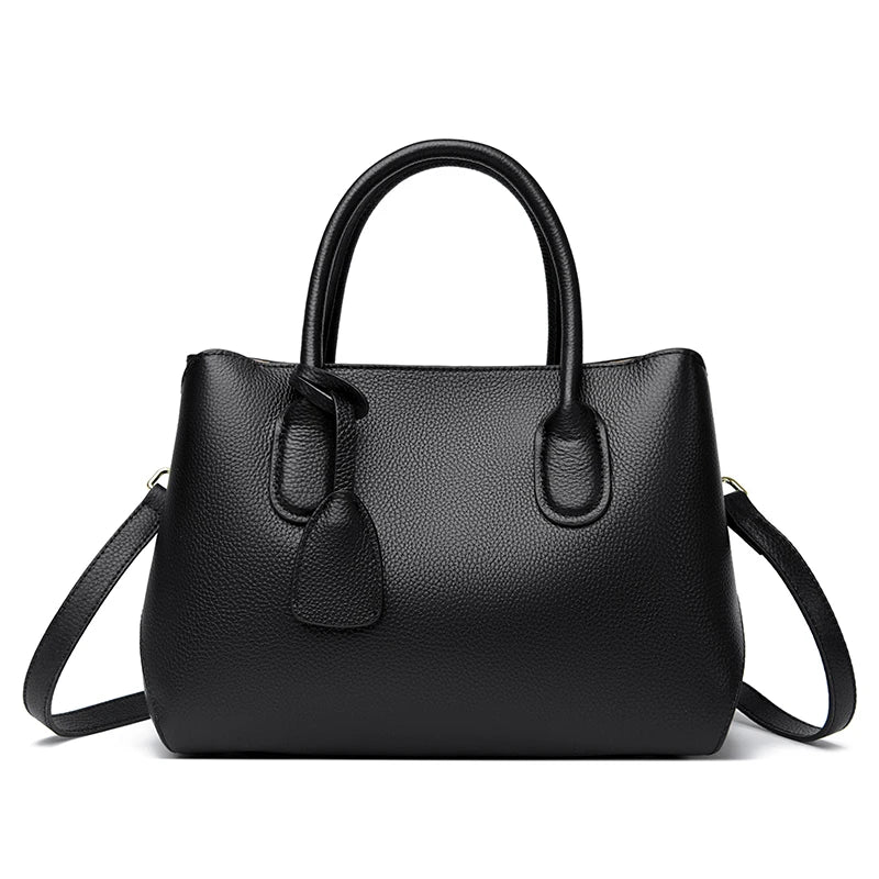 Genuine Leather Large Capacity 3 Layers Women Totes Designer Ladies Shoulder Crossbody Bags Fashion Female Handbags Sac A Main