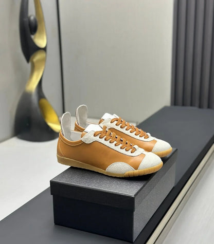 Luxury Brand Running Shoes Casual Sneakers Commuter Shoes Hiking Shoes Genuine Leather Simple Yet Stylish Retro Sporty Style