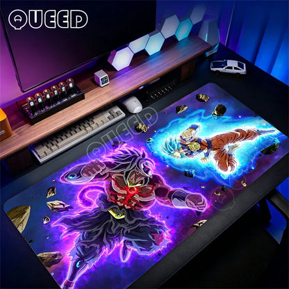 DBZ Dragon Ball Z Japan Anime Mouse Pad Gaming Keyboard Rug Laptop XXL Black Mousepad Desk Mat PC Gamer Carpet New Mousepad