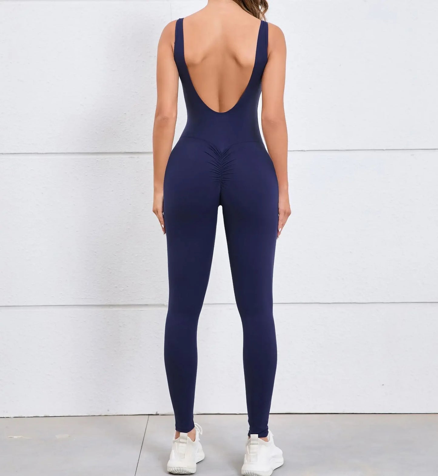 Gym Jumpsuit Woman Padding Sports Overalls for Women Push Up Rompers for Woman Clothes Monos Mujer Gray Coffee Navy Black Red