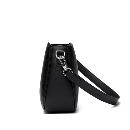 Luxury Genuine Leather Tote Bag Women Real Cow Leather Handbag Fashion Ladies Shoulder Crossbody Bags 2025 New Female Sac A Main