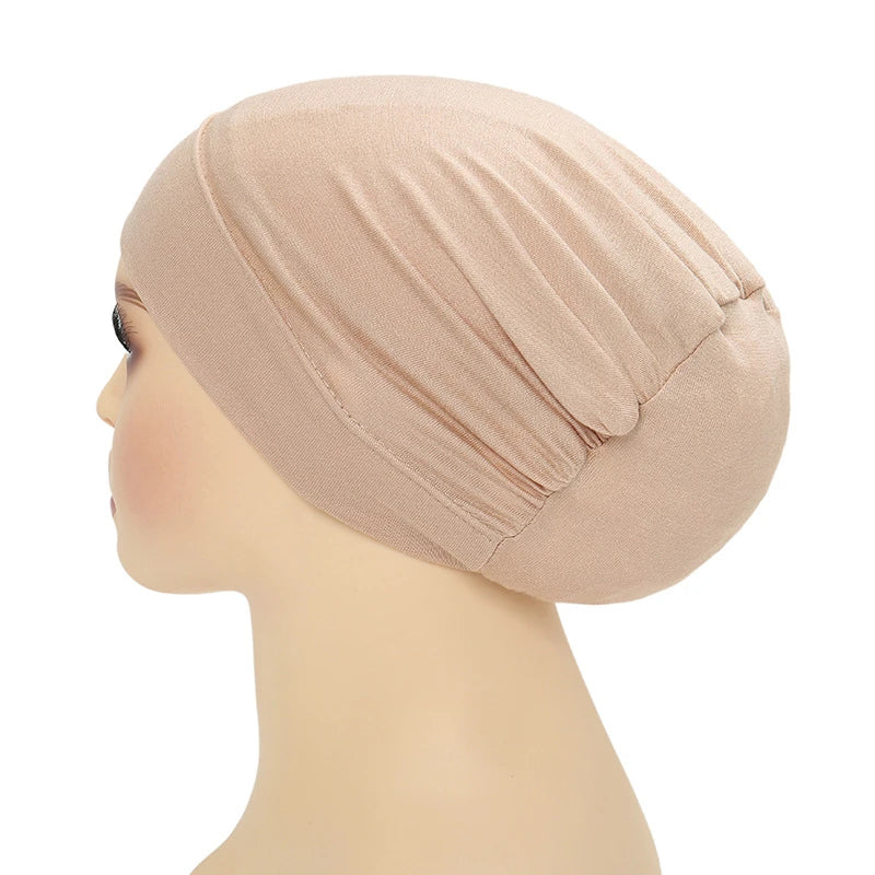 2026 New Women's Hijabs Islamic Undercap Muslim Abaya Hijabs Soft Strech Jersey Turbans Turban Instant Head Wrap Women Cap