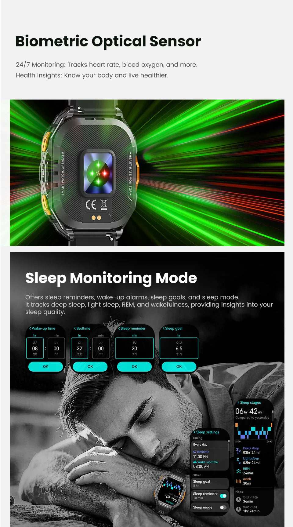 Luxury AMOLED Smartwatch Real GPS 5ATM Waterproof Smart Watch Electronic Clock Sports Wrist Digital Watches for Man Android 2026