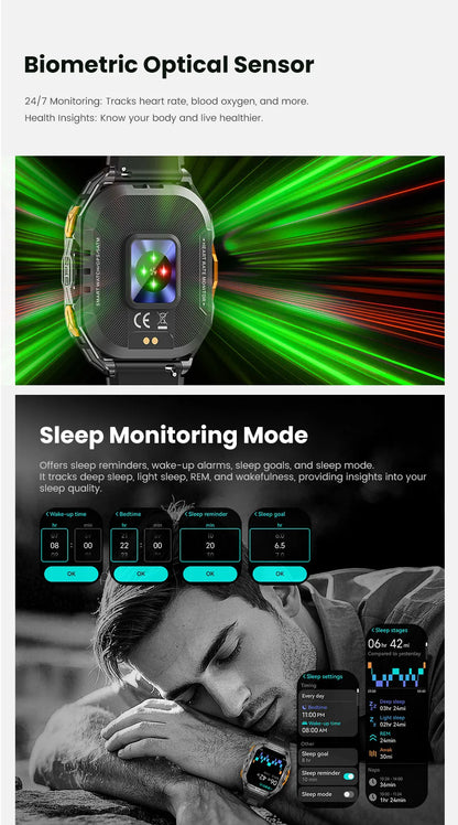 Luxury AMOLED Smartwatch Real GPS 5ATM Waterproof Smart Watch Electronic Clock Sports Wrist Digital Watches for Man Android 2026