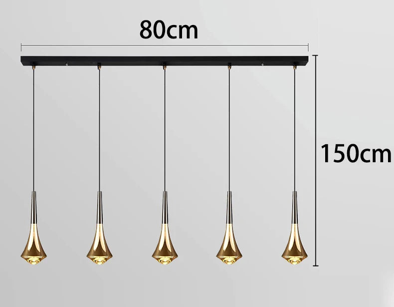 Modern home decor led lights pendant light lamps for living room Chandeliers for dining room hanging light indoor lighting
