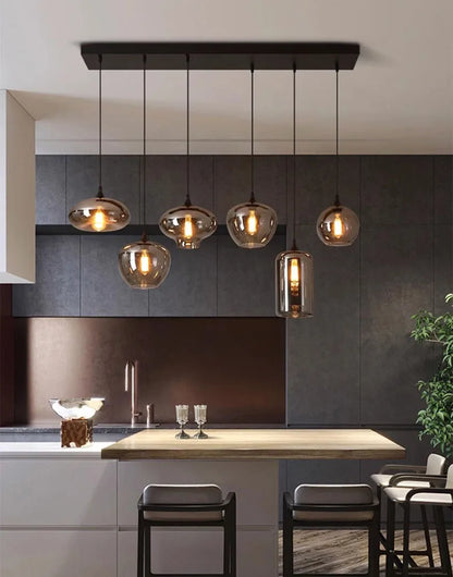 Modern home decor led lights pendant light lamps for living room Chandeliers for dining room hanging light indoor lighting