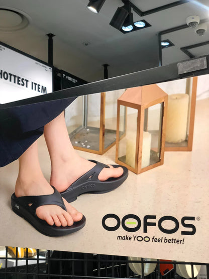 OOFOS Original Sandals - Lightweight Recovery Shoes Slippers Men Women Soft Bottom Indoor Home Slides Sandals Light Beach Shoe