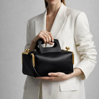 2026 New Fashion Designer Women's Two Clip Pillow Handbags Luxury High End Party Versatile Shoulder Bag Elegant TrendyTote Bag