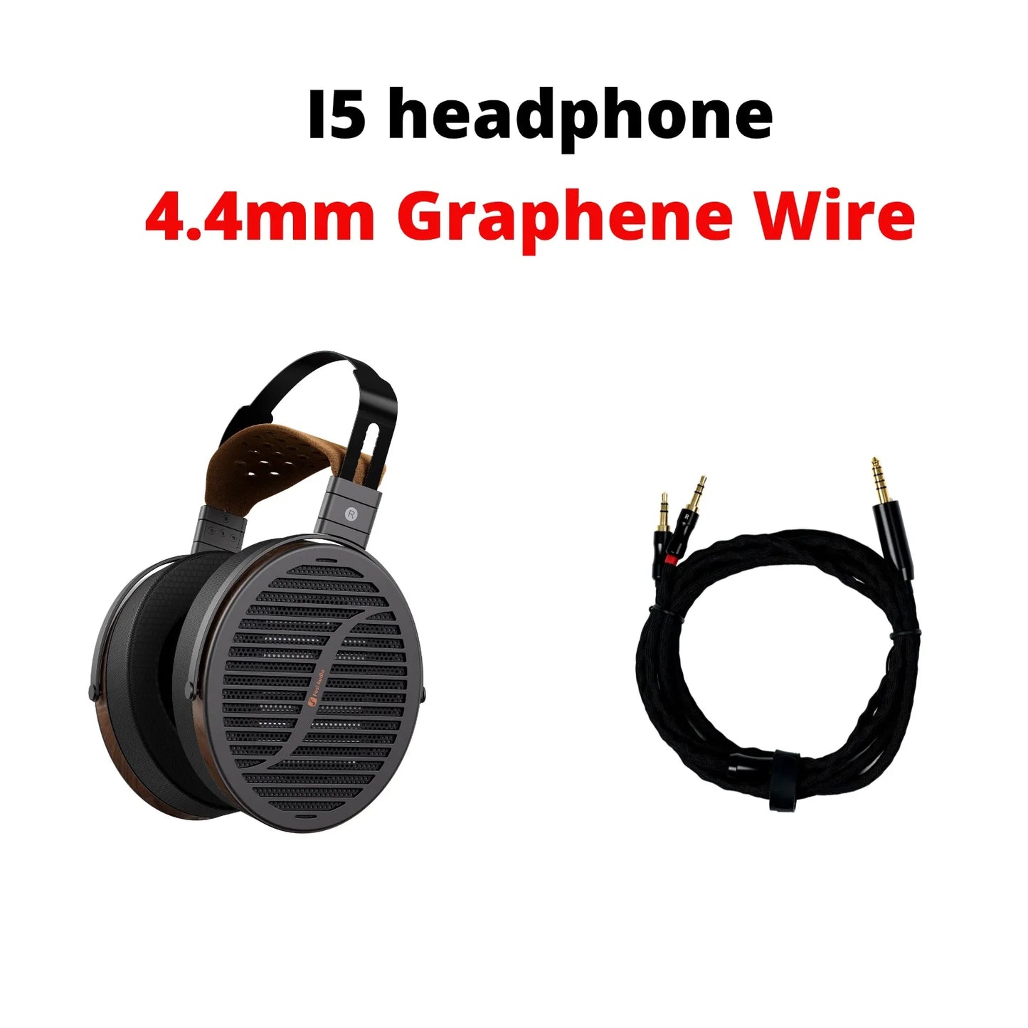 Fosi Audio i5 Open-Back Planar Magnetic Headphones with 97mm Diaphragm Professional Hifi Monitor Wired Headset For Studio