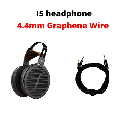 Fosi Audio i5 Open-Back Planar Magnetic Headphones with 97mm Diaphragm Professional Hifi Monitor Wired Headset For Studio