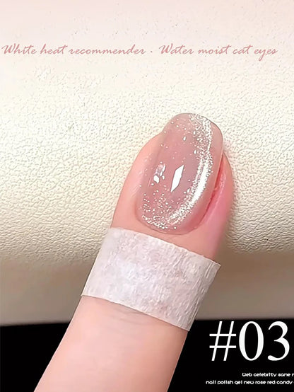 MIANEL 12ML Hit Product Gold Amber Cat Eye Gel Nail Polish 2026 New Blue Glass Beads Cat Eye Gel Nail Green Nails 1-21pcs