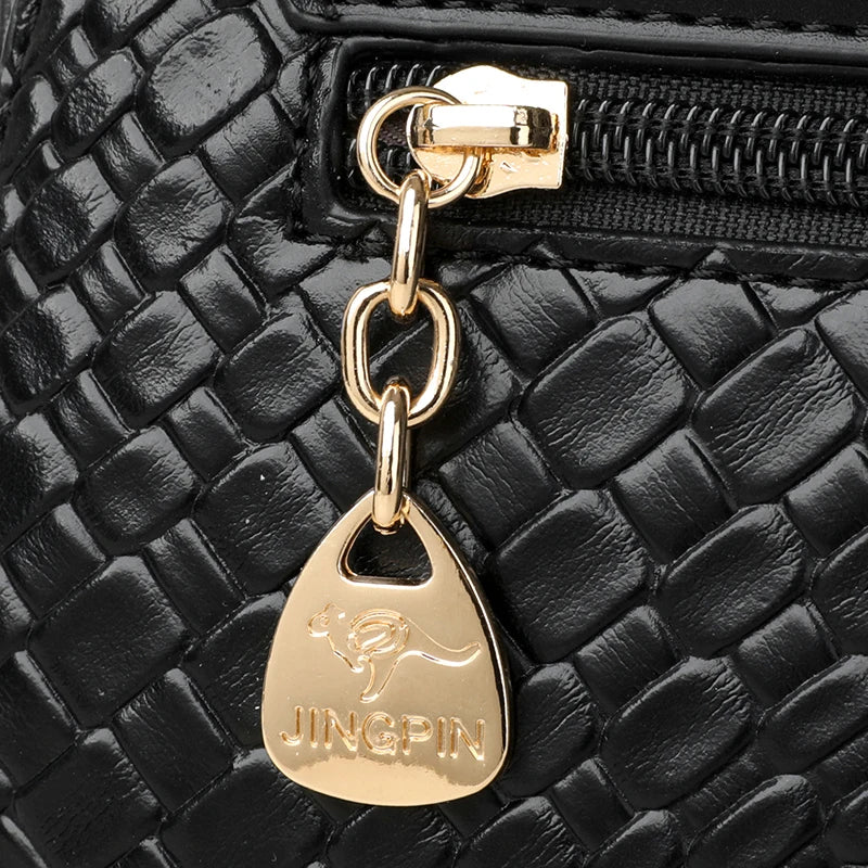 High Quality Soft Leather Purse Fashion Women Shoulder Messenger Bag Multi-pocket Wear-resistant Bag Luxury Ladies Handbag Sac