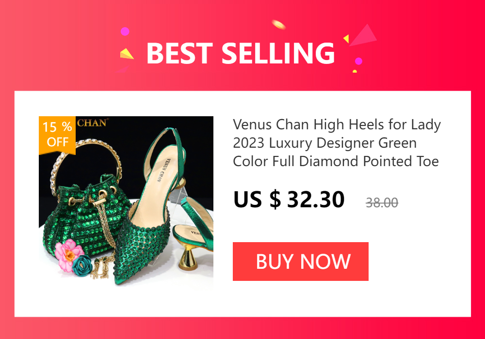 2023 New Italian Design Noble Dual-Purpose Three-Dimensional Bag And Ladies Heel Shoes Shiny Material For Nigeria Wedding Party