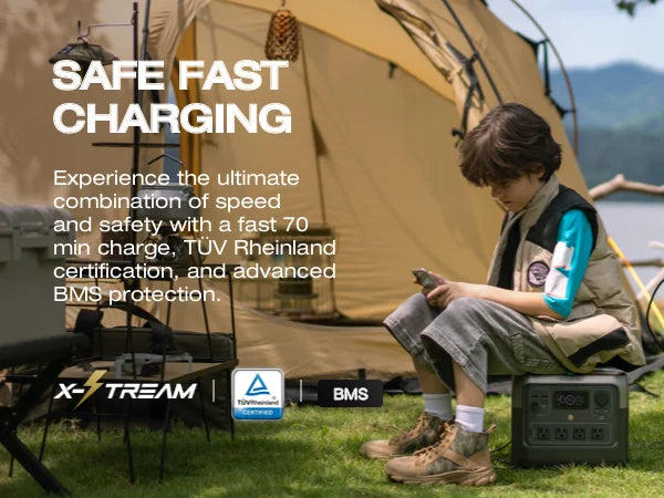 ECOFLOW Portable Power Station RIVER 2 Pro 700, 716Wh LiFePO4 Battery, 4x800W AC Outlets, Solar Generator