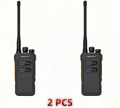 High Power UHF Walkie Talkie 400-470MHz Long Range Two Way Radio Rechargeable with VOX for Outdoor Camping Hiking Hunting
