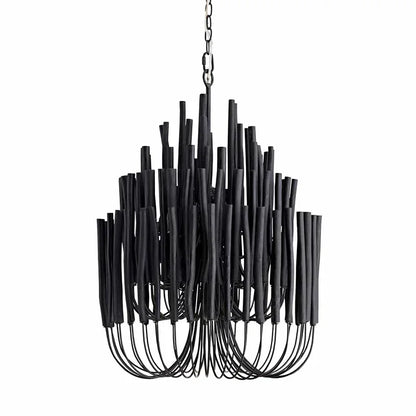 SANDYHA Modern Minimalist Pendant Lights Design RestaurantMulti Head Wooden Branches  Chandeliers Living Room Decoration