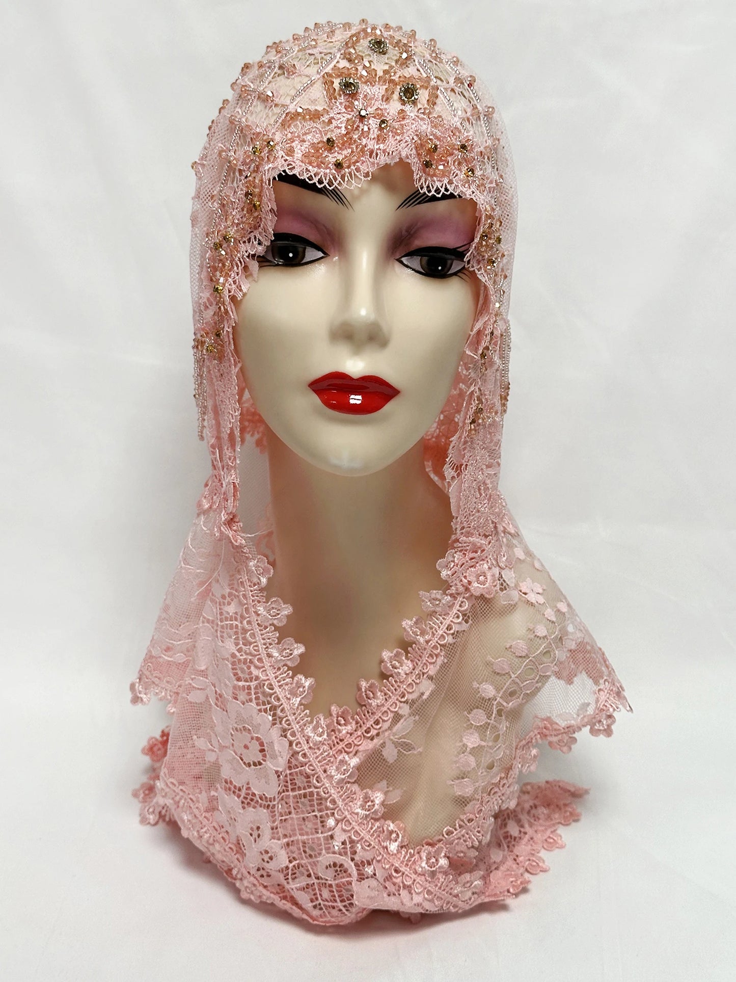 New 2025 Muslim Women Shawl Headscarf Luxury Tassels Beads Scarf Malaysia Prayer Kufi Islam Saudi Arabia Lace Hijab