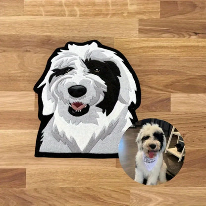 VIKAMA Custom Photo Rug - Personalize with Any Image Upload Non-Slip Home Mat for Entryways Pet-Friendly Printing Available