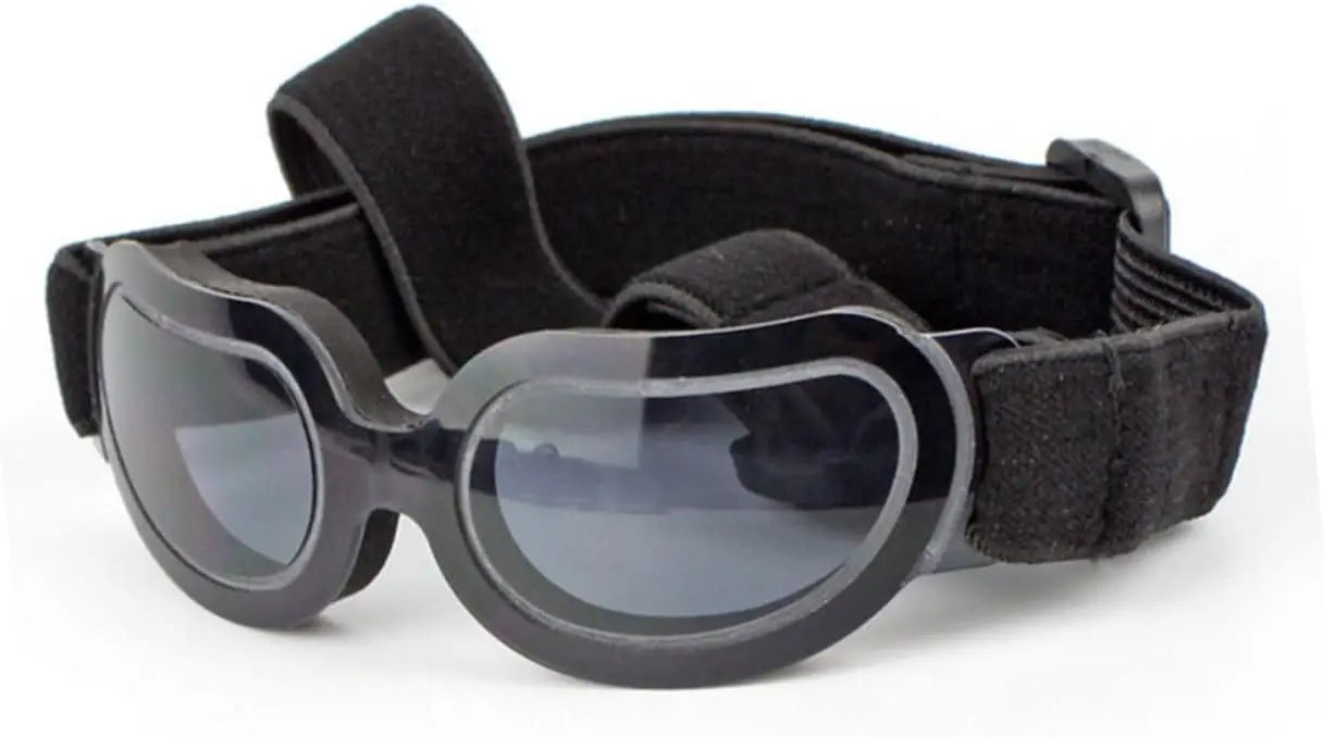 1pc Dog Sunglasses with Uv Foldable for Dogs Pet Eyewear with Strap Black Pet for Outdoor Activities Dogs Accessories