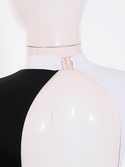 Kids Girls Long Sleeve Gymnastics Leotard Bodysuit Teens Gymnastics Jumpsuit for Girl Children Ballet Dance Costume Dancewear