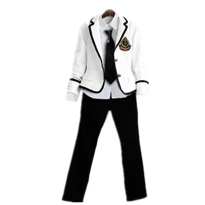 Junior High School Boys Long Sleeve Chorus School Uniform Set Student JK Style Japan South Korea Inspired Uniform for Students