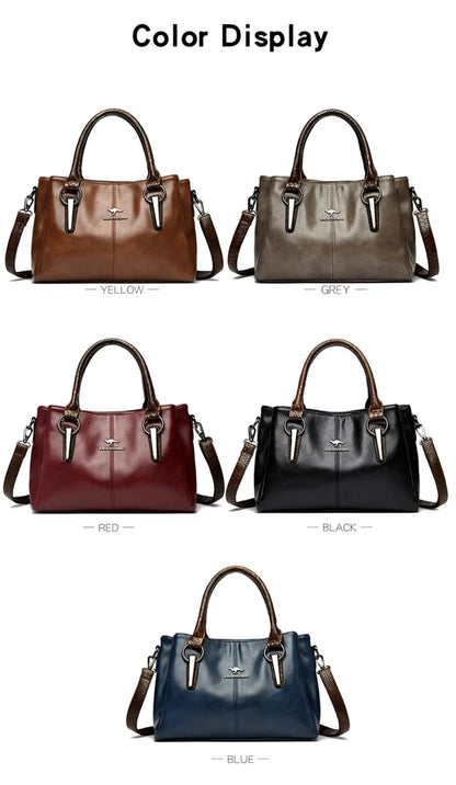 Luxury Handbags Women Bags Designer Soft Leather Shoulder Crossbody Bags for Women 2024 Elegant Large Capacity Tote Handbags Sac