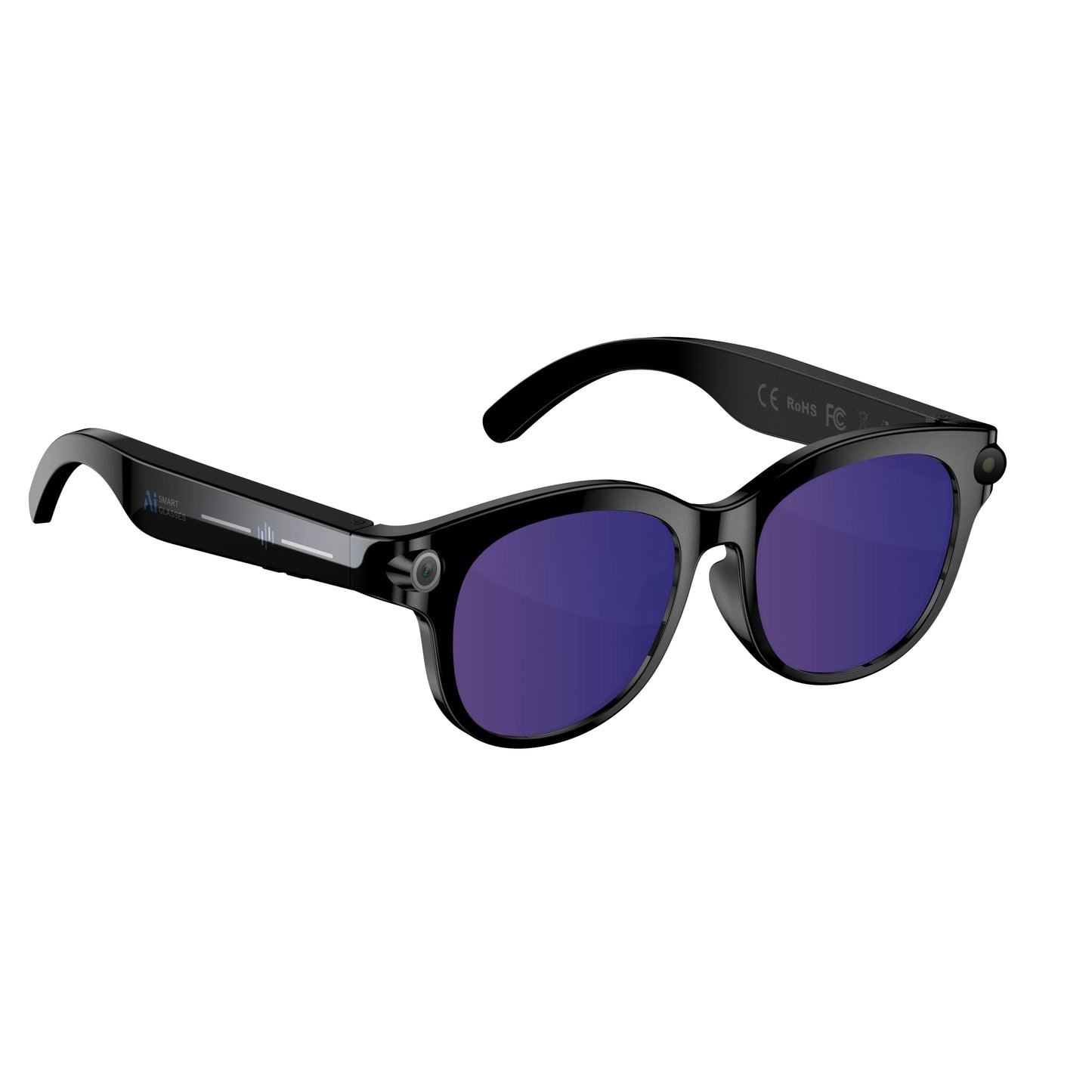 8K AI Smart Glasses With 100MP Camera Chat GPT Touch Sport Sunglasses Bluetooth Call Video Music Player ForMen Women