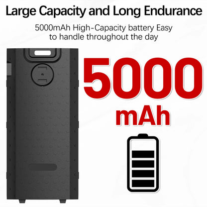 2PCS ABBREE GP-268 POC Network Walkie Talkie Zello 5000mAh Bluetooth WIFI Unlimited Distance 4G SIM Card Android Global Radio