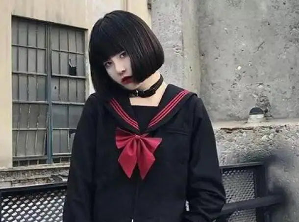 2026 School Girl Embroidery Uniform Long Sleeve Top Japanese Class Sailor School Clothes For Students Anime Cos For Women S-xl
