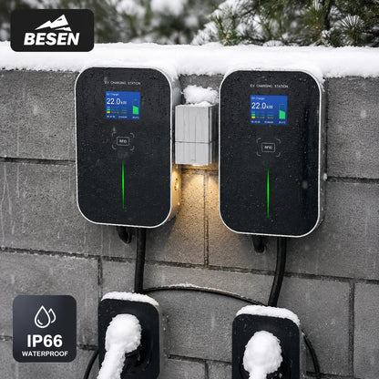 Mode 3 22KW 3 Phase EV Charger Level 2 Electric Car Charging Station